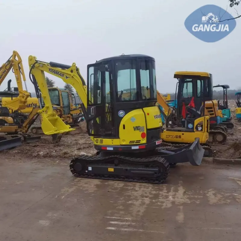Compact Second Hand YANMAR Vio35 Mini Excavator Agricultural Equipment for Sale