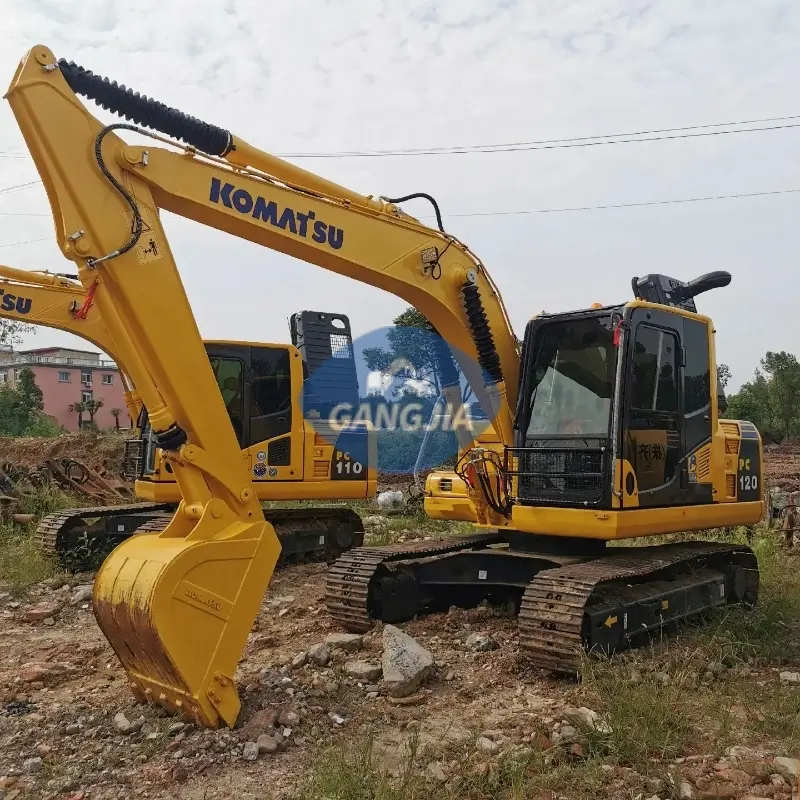 High Cost Performance Good Condition Second-hand KOMATSU PC120-8 Midi Excavator Supplier