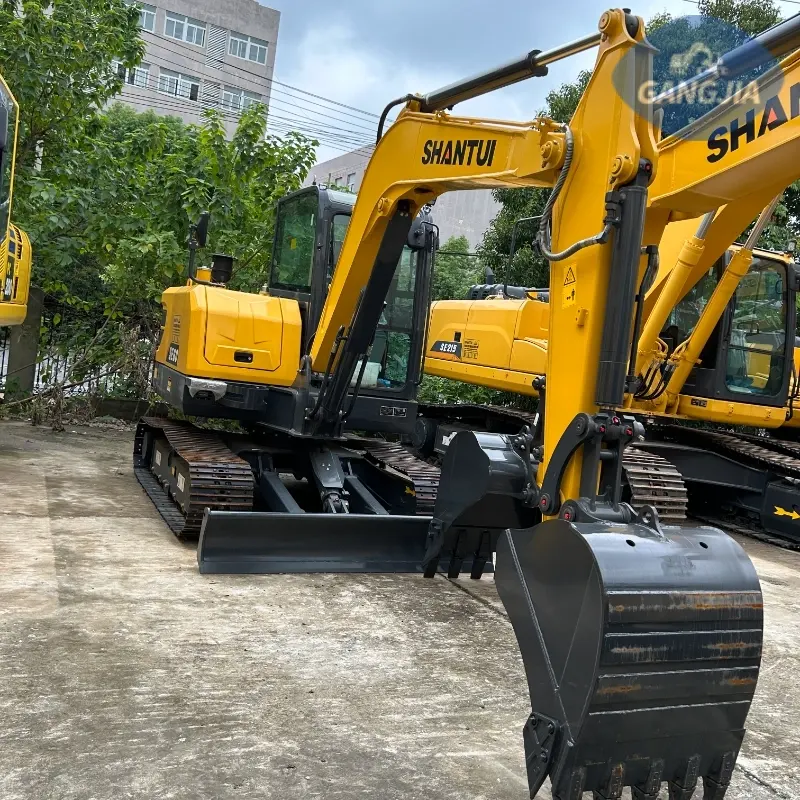SHANTUI SE60 Mini Crawler Excavator Compact Construction Equipment Stock Machinery High Cost Performance Supplier